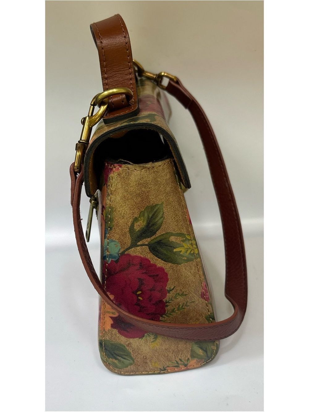 VNT Patricia Nash Carisbrooke Satchel in Victorian Garden - Picture 5 of 12
